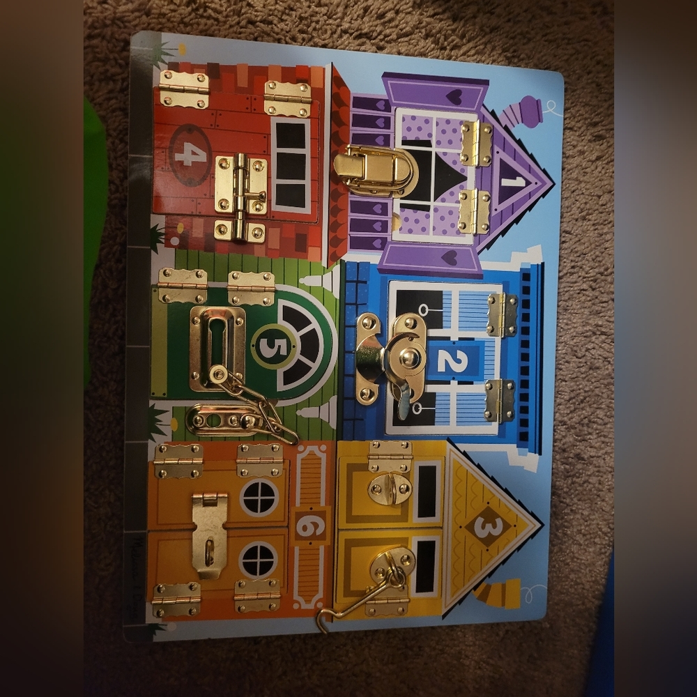 Melissa and Doug Latch puzzle